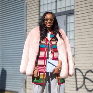 White fashion clutch